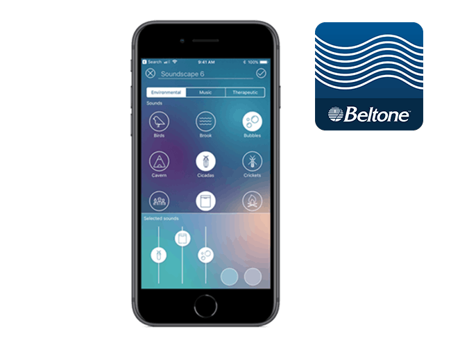Beltone Tinnitus Calmer app for Tinnitus relief