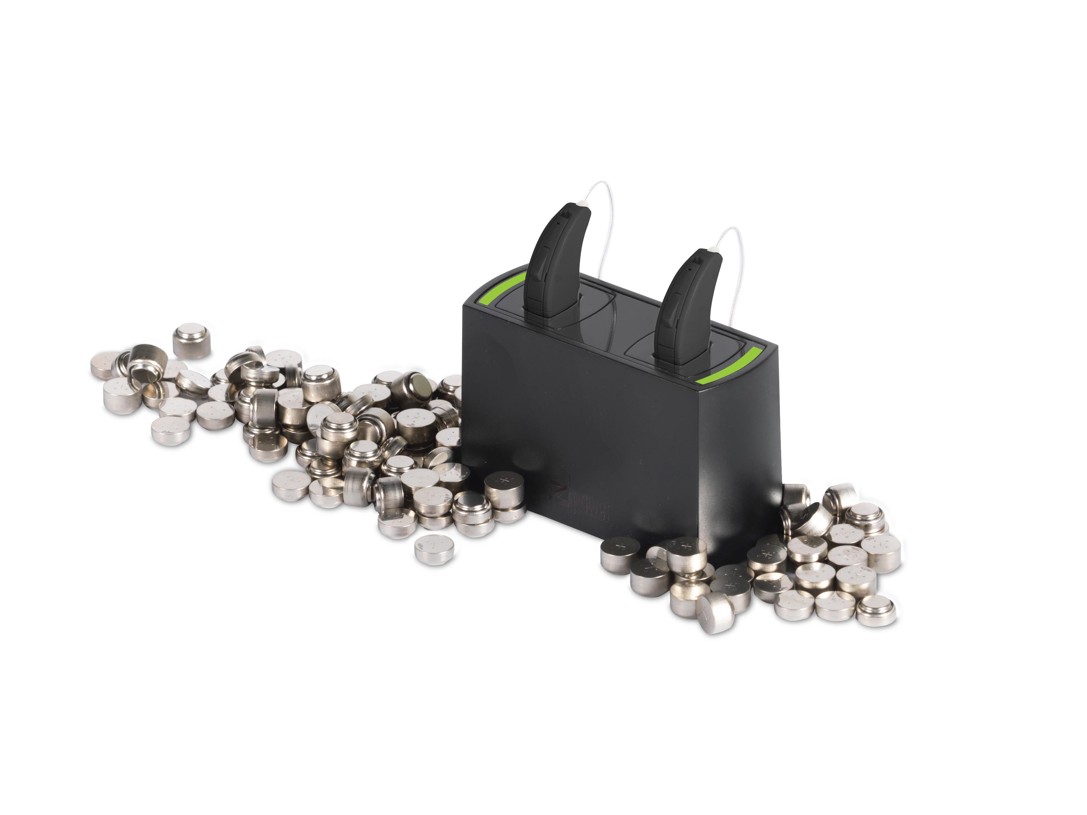 معينات ReSound السمعية ذات البطاريات القابلة للشحن.